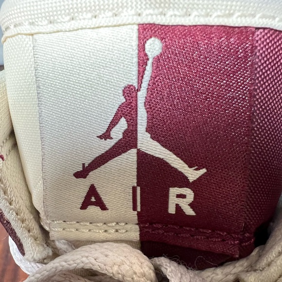 Women’s Air Jordan 1 Mid SE “Split - Beach Cherrywood”    2022 - Picture 8 of 9